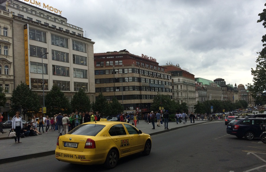 Wenceslas Square in Prague